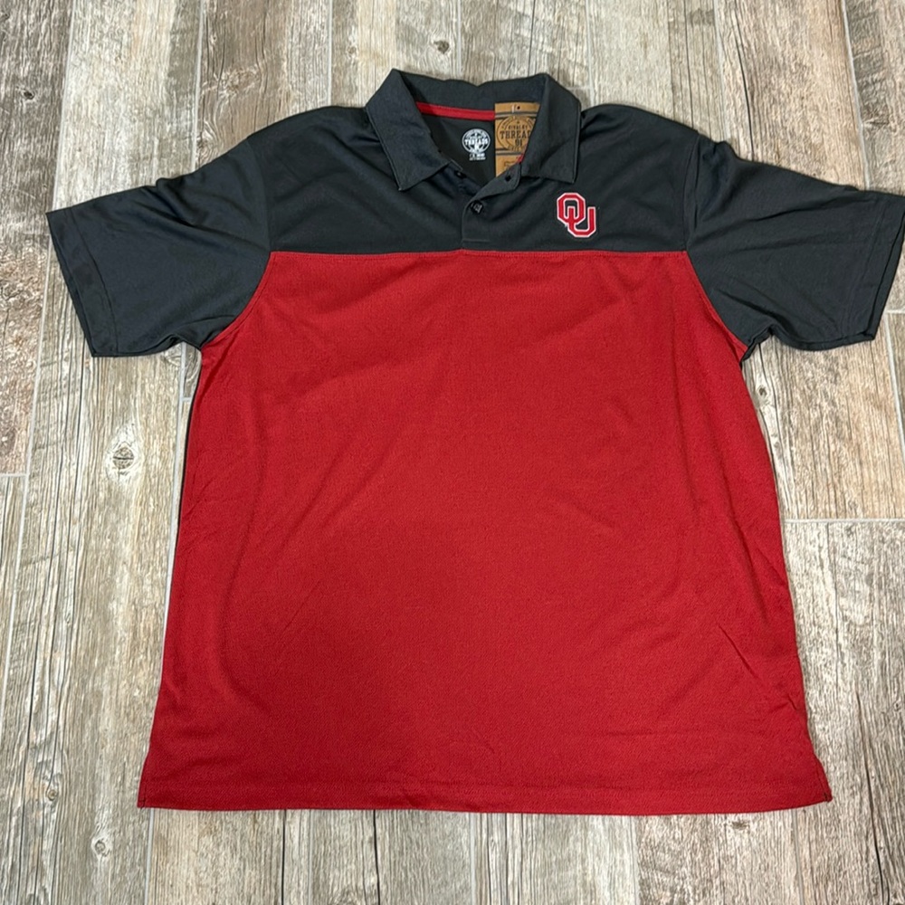 NWT Men's OU Oklahoma University Polo